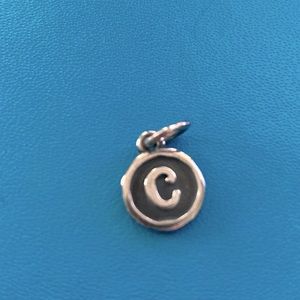 James Avery “C” initial charm